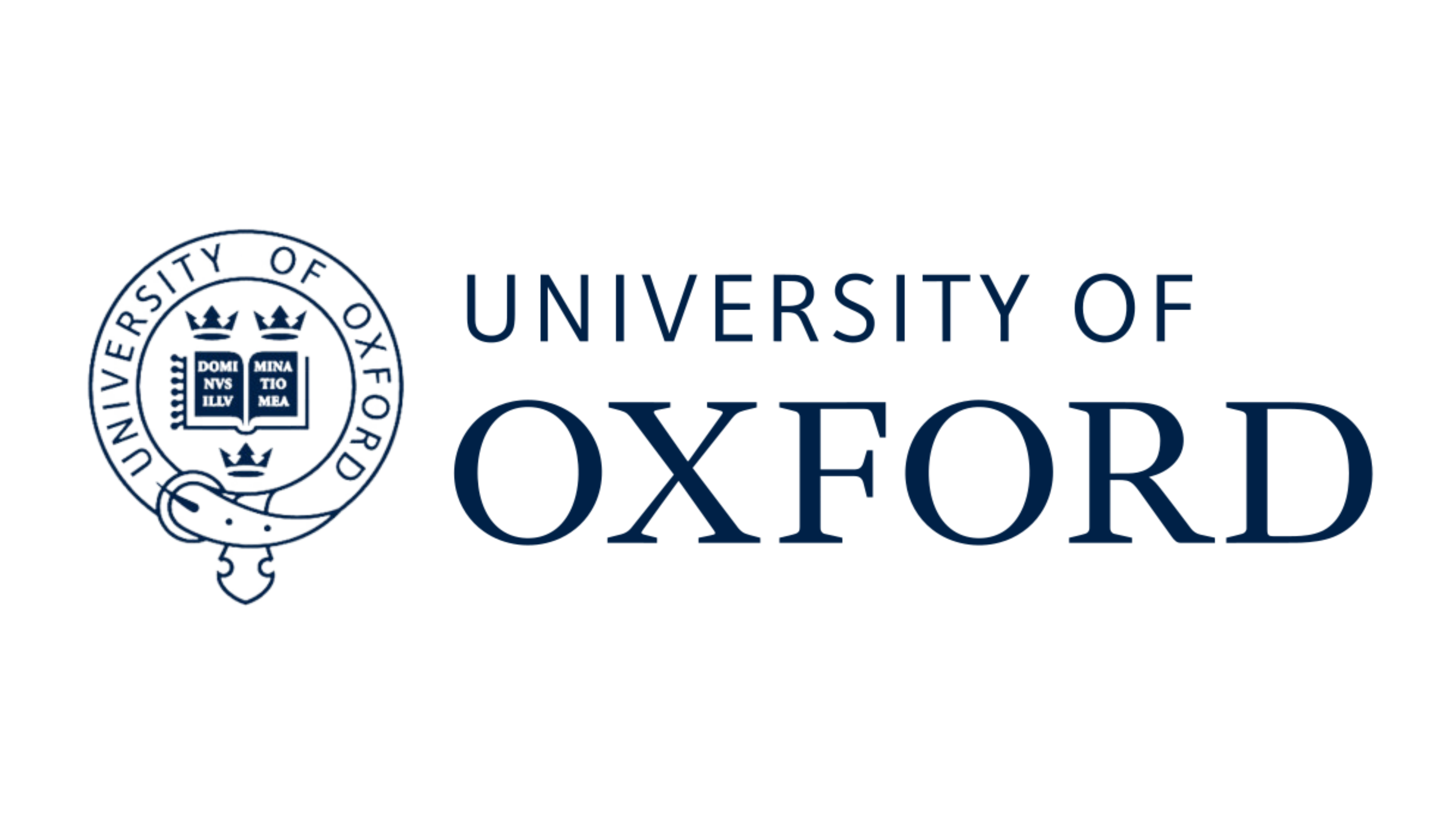 University of Oxford logo.