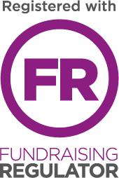Registered with the Fundraising Regulator Logo